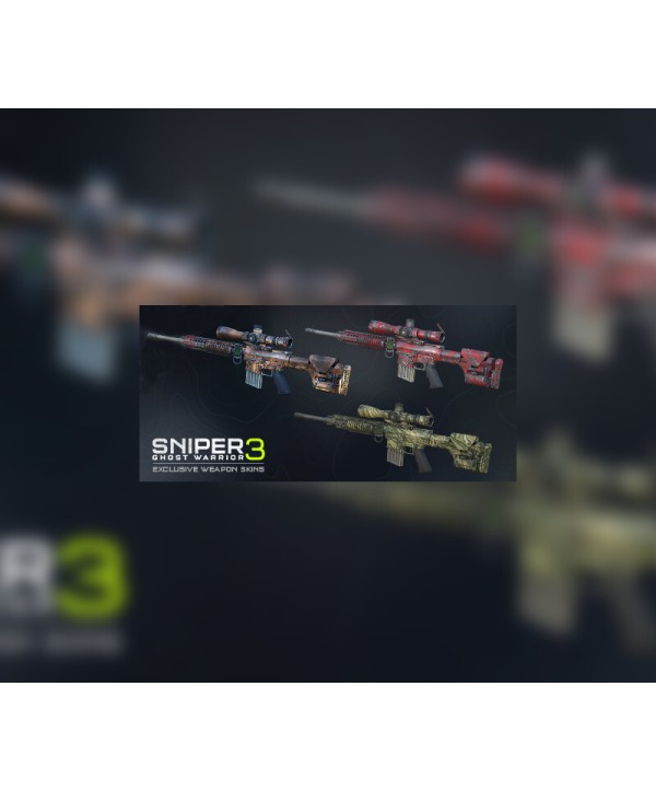 Sniper Ghost Warrior 3 - Death Pool weapon skin pack DLC Steam Key GLOBAL